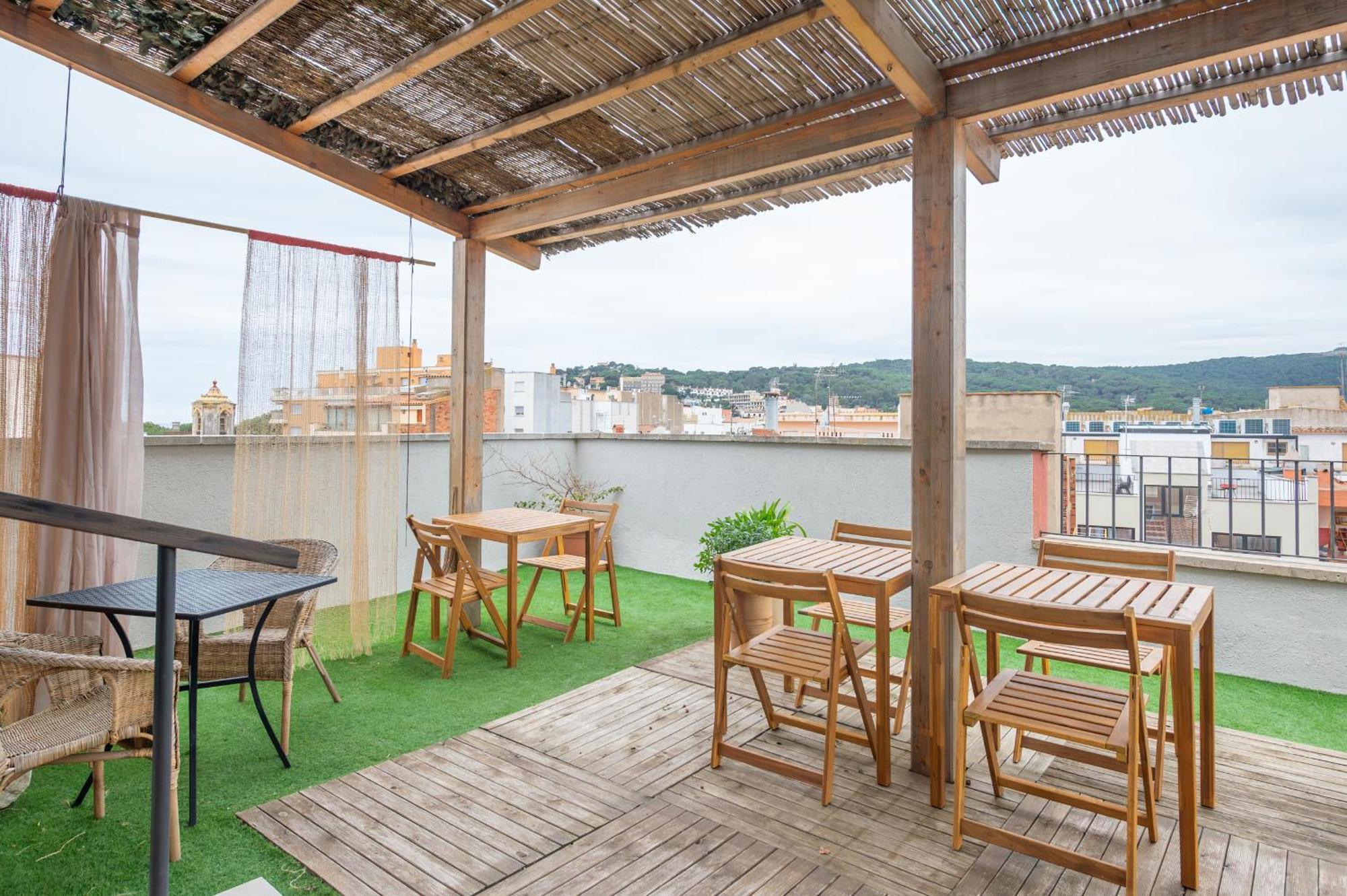 Hostal Boutique Es Portalet 桑特费柳德吉克索尔斯 外观 照片